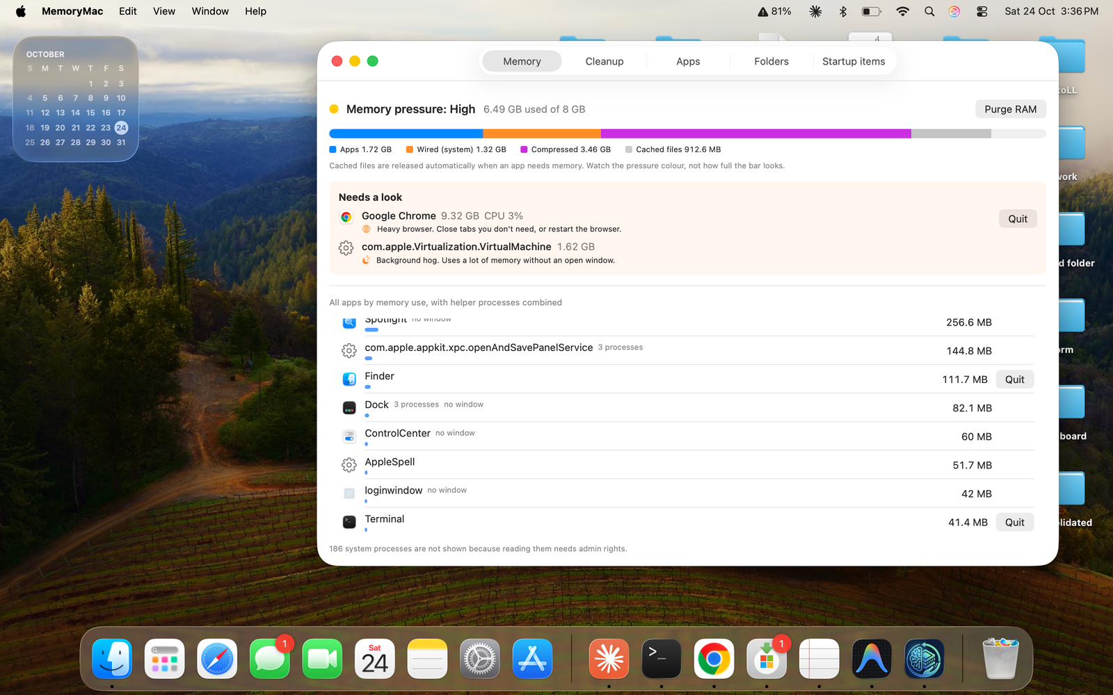 MemoryMac screenshot